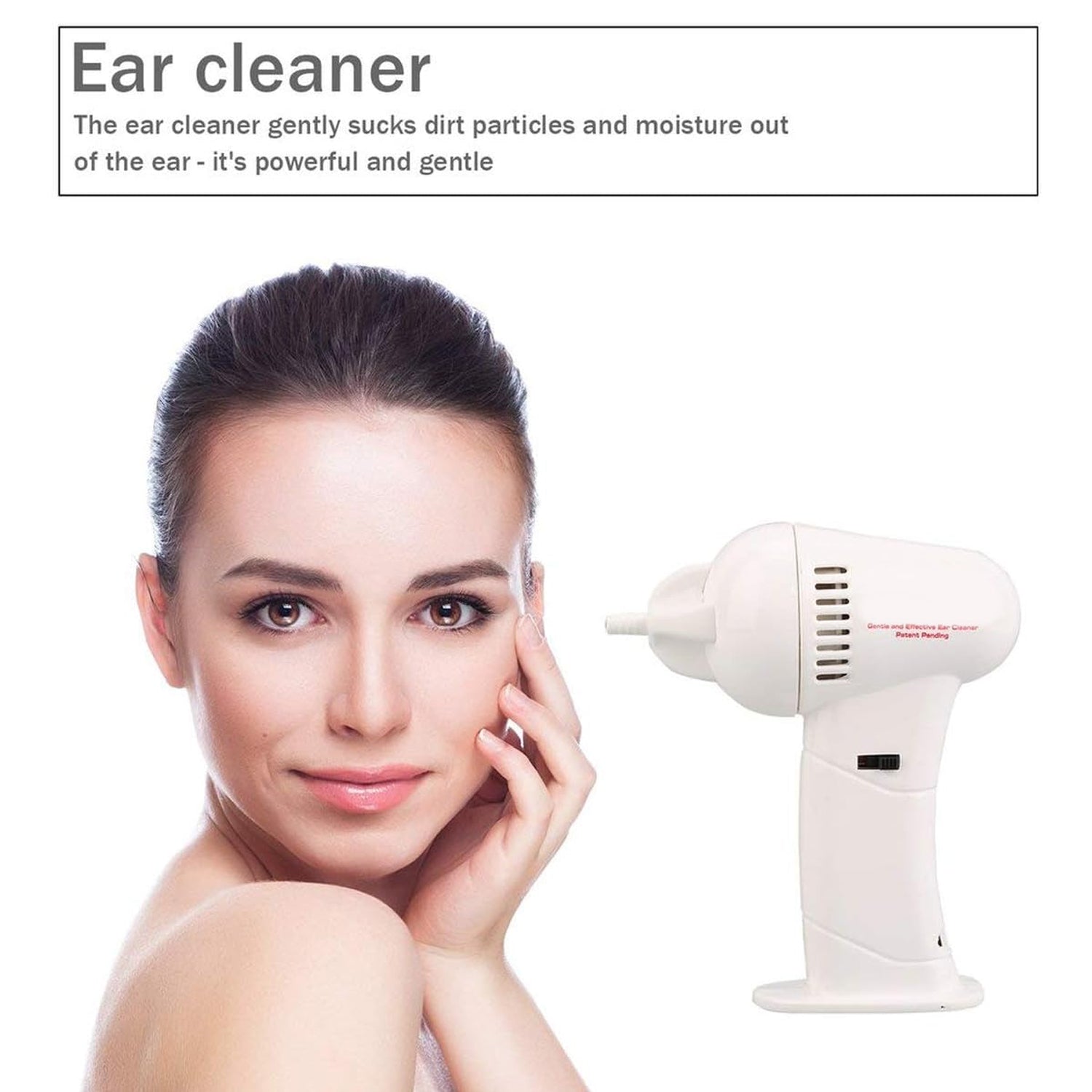 7247 Vacuum Ear Cleaning System Clean Ears Care Removel Tool Earpick Cleaner Vacuum Removal Kit Safe Gentle Hygienic with 8 Silicon Cleaner Clips and Cleaning Brush 7247 Vacuum Ear Cleaning System Clean Ears Care Removel Tool Earpick Cleaner Vacuum Removal Kit Safe Gentle Hygienic with 8 Silicon Cleaner Clips and Cleaning Brush